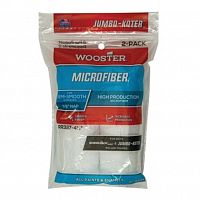 RR327-4-1/2 Валик малярный плетеный MICROFIBER JUMBO-KOTER® (4.5" - 3/8", полугладкий)