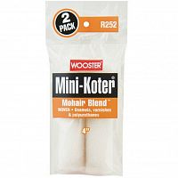 R252-4 Валик малярный MOHAIR BLEND™ MINI-KOTER® (4" - 1/2") 2-PACK (4")