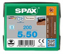 Spax-D для террасной доски 5,0*50мм 0537900500503 A2 (200 шт)