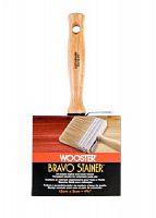 F5116-4 Прямая кисть 4" BRAVO STAINER™ - Bristle - для пропиток из натуральной щетины