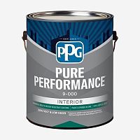 Краска PPG PURE PERFORMANCE® Interior Latex Semi-Gloss (полу-глянцевая) для стен, 9-520/01, (3,78л),