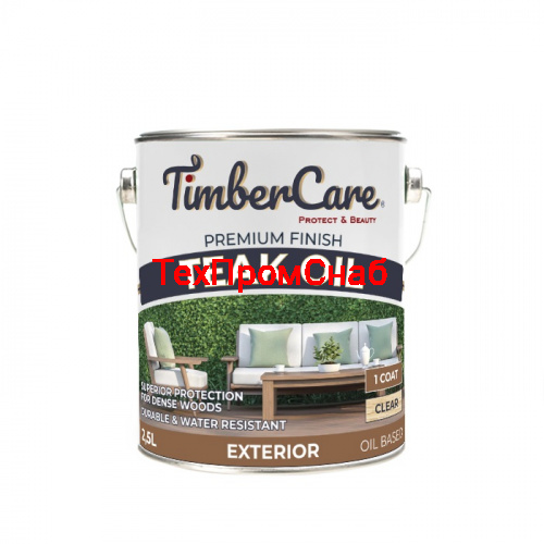 Тиковое масло TimberCare Teak Oil, Банка 2,5 л